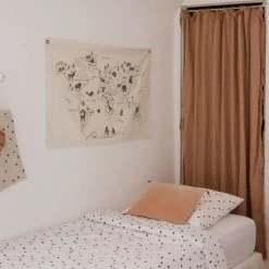 Affiche En Tissu Carte Du Monde -Djeco Magasin affiche en tissu carte du monde 6