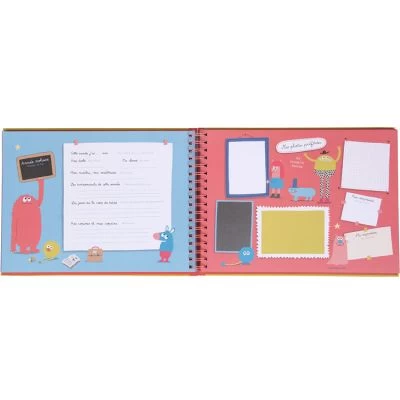 Moulin Roty Album Souvenirs D'école Les Schmouks 2 Moulin Roty Album Souvenirs D'école Les Schmouks – Image 2