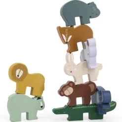 Trixie Animaux à Empiler En Bois 10 Trixie Animaux à Empiler En Bois -Djeco Magasin animaux a empiler en bois 3