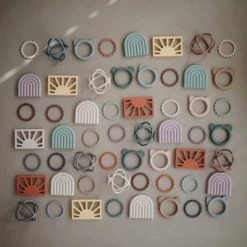 Mushie Anneau De Dentition En Silicone Bear Dried Thyme -Djeco Magasin anneau de dentition en silicone bear dried thyme 7