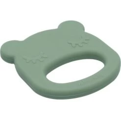 Anneau De Dentition En Silicone Ours Vert -Djeco Magasin anneau de dentition en silicone ours vert 3