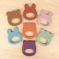 Anneau De Dentition En Silicone Ours Vert -Djeco Magasin anneau de dentition en silicone ours vert 7