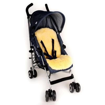 Kaiser Assise En Peau D'agneau Pour Poussette Et Siège Auto Patchwork Nature 6 Kaiser Assise En Peau D'agneau Pour Poussette Et Siège Auto Patchwork Nature – Image 6