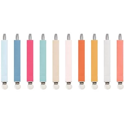 Attache Sucette Bleue (personnalisable) 4 Attache Sucette Bleue (personnalisable) – Image 4