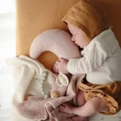 Mushie Attache Sucette Halo Sage -Djeco Magasin attache sucette halo sage 3