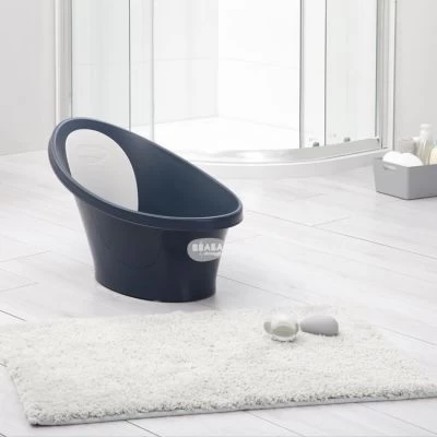 Baignoire Bébé Ergonomique Bleu Nuit 3 Baignoire Bébé Ergonomique Bleu Nuit – Image 3