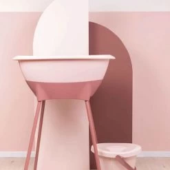 Baignoire Bébé Rose Blossom -Djeco Magasin baignoire bebe rose blossom 3