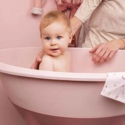 Baignoire Bébé Rose Blossom -Djeco Magasin baignoire bebe rose blossom 4
