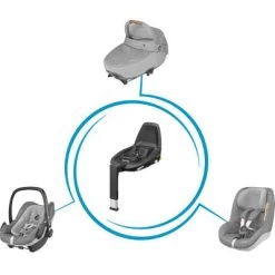 Maxi-Cosi Base Family Fix 3 Pour Jade, Coral, Pebble Et Pearl 14 Maxi-Cosi Base Family Fix 3 Pour Jade, Coral, Pebble Et Pearl -Djeco Magasin base family fix 3 pour jade coral pebble et pearl 6