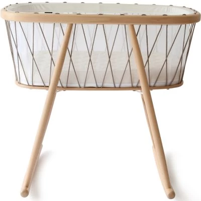 Berceau à Bascule Kumi Mesh Hazelnut 2 Berceau à Bascule Kumi Mesh Hazelnut – Image 2