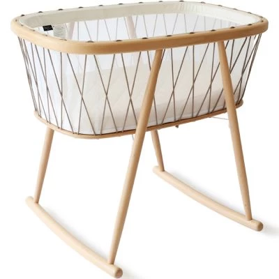 Berceau à Bascule Kumi Mesh Hazelnut 1 Berceau à Bascule Kumi Mesh Hazelnut