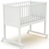 Berceau En Bois De Hêtre Confort Blanc (40 X 80 Cm)