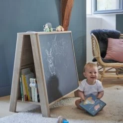 Bibliothèque Et Tableau Noir 2 En 1 Achille -Djeco Magasin bibliotheque et tableau noir 2 en 1 achille 7