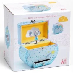 Djeco Boîte à Bijoux Musicale Rêves Des Licornes -Djeco Magasin boite a bijoux musicale reves des licornes 4