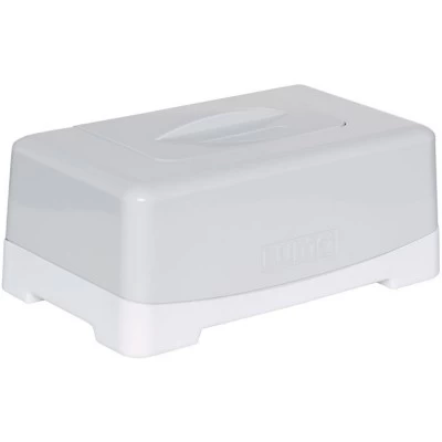 Boîte à Lingettes Gris Clair 2 Boîte à Lingettes Gris Clair – Image 2