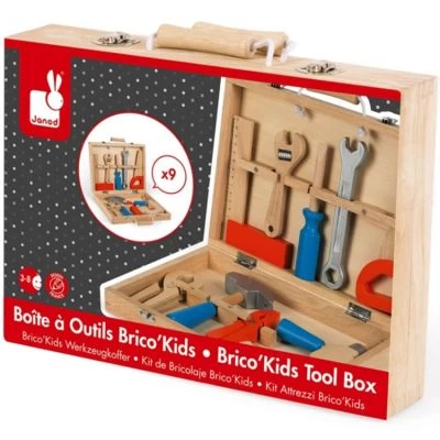 Janod Boîte à Outils Brico’Kids 4 Janod Boîte à Outils Brico’Kids – Image 4