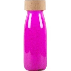 Bouteille Sensorielle à Paillettes Float Rose Fluorescente