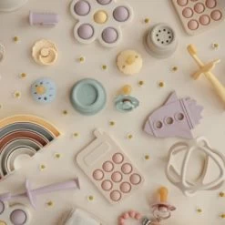 Mushie Brosse à Dent D'apprentissage Fleur Soft Lilac 9 Mushie Brosse à Dent D'apprentissage Fleur Soft Lilac -Djeco Magasin brosse a dent d apprentissage fleur soft lilac 5