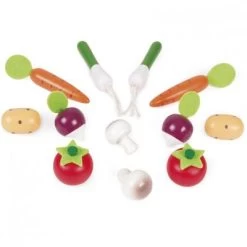 Janod Cagette De 12 Légumes -Djeco Magasin cagette de 12 legumes 3