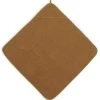 Jollein Cape De Bain En éponge De Coton Caramel (75 X 75 Cm)