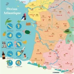 Vilac Carte De France Magnétique Ingela P. Arrhenius -Djeco Magasin carte de france magnetique ingela p arrhenius 3