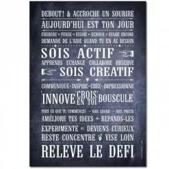 Carte Relève Le Défi (15 X 21 Cm)