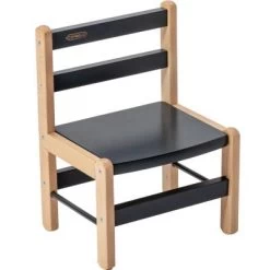 Chaise Basse En Bois Louise Hybride Anthracite 13 Chaise Basse En Bois Louise Hybride Anthracite -Djeco Magasin chaise basse en bois louise hybride anthracite 3