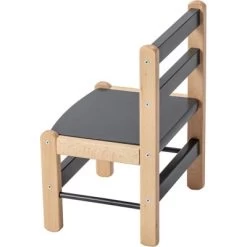 Chaise Basse En Bois Louise Hybride Anthracite 16 Chaise Basse En Bois Louise Hybride Anthracite -Djeco Magasin chaise basse en bois louise hybride anthracite 6