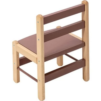 Chaise Basse En Bois Louise Hybride Vieux Rose 5 Chaise Basse En Bois Louise Hybride Vieux Rose – Image 5