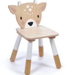 Tender Leaf Chaise Enfant Cerf En Bois