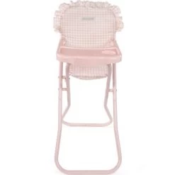Pasito A Pasito Chaise Haute Pour Poupée Tom Vichy Rosa