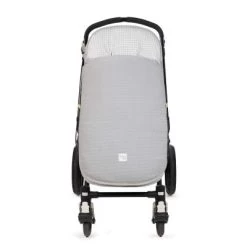 Chancelière Pour Poussette Hiver I Love Vichy Gris (0-24 Mois)