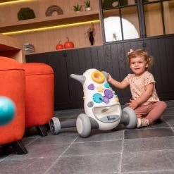 Chariot De Marche Jumpy Gris -Djeco Magasin chariot de marche jumpy gris 7