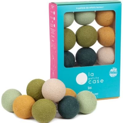 Coffret Guirlande Veilleuse 9 Boules USB Tim 1 Coffret Guirlande Veilleuse 9 Boules USB Tim