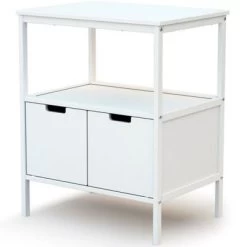 Commode à Langer En Bois De Hêtre Essentiel Blanc