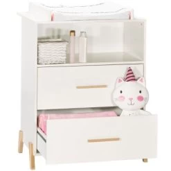 Commode à Langer Joy Naturel -Djeco Magasin commode a langer joy naturel 5