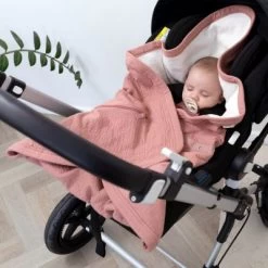 Couverture Nomade Légère Biside Cadum Terre De Sienne (90 X 90 Cm) -Djeco Magasin couverture nomade legere biside cadum terre de sienne 90 x 90 cm 4