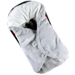 Couverture Nomade Mix & Match Gris Clair -Djeco Magasin couverture nomade mix match gris clair 4