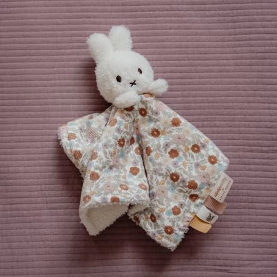 Little Dutch Doudou Plat Lapin Miffy Vintage Flowers 4 Little Dutch Doudou Plat Lapin Miffy Vintage Flowers – Image 4