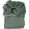 Echarpe De Portage Sling Sans Noeud Tissé En Coton Bio Vert Eucalyptus