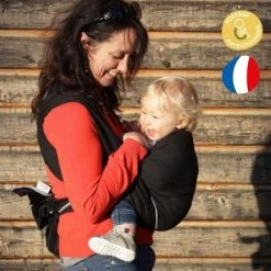 Echarpe De Portage Tissée En Coton Bio Noir (4,60 M) -Djeco Magasin echarpe de portage tissee en coton bio noir 4 60 m 6