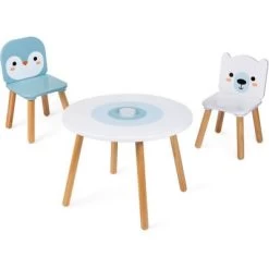 Janod Ensemble Table Et 2 Chaises Banquise