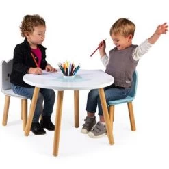 Janod Ensemble Table Et 2 Chaises Banquise -Djeco Magasin ensemble table et 2 chaises banquise 4
