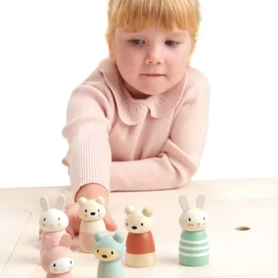 Tender Leaf Figurines Famille De Lapin 2 Tender Leaf Figurines Famille De Lapin – Image 2