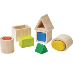 Plan Toys Formes Géométriques à Imbriquer (méthode Montessori)