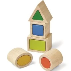 Plan Toys Formes Géométriques à Imbriquer (méthode Montessori) -Djeco Magasin formes geometriques a imbriquer methode montessori 3