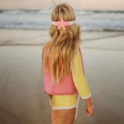 SunnyLife Gilet De Natation Ocean Treasure Rose (1-2 Ans) -Djeco Magasin gilet de natation ocean treasure rose 1 2 ans 5