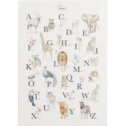 Cam Cam Copenhagen Grande Affiche A2 Alphabet Animaux