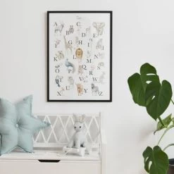 Cam Cam Copenhagen Grande Affiche A2 Alphabet Animaux -Djeco Magasin grande affiche a2 alphabet animaux 3
