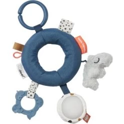 Done By Deer Hochet Anneau D'activités Bleu